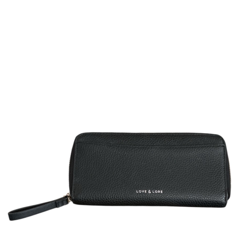 LOVE & LORE Black Long Wallet